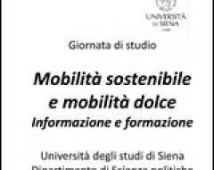 giornata di studio "Mobilità sostenibile e mobilità dolce"