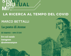 "La Peste di Atene” con Marco Bettalli "La Peste di Atene” con Marco Bettalli