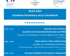 Giornata Nazionale delle Università