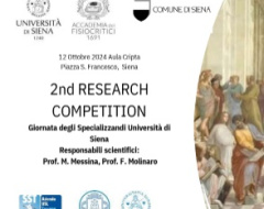 Giornata degli specializzandi dell'Università di Siena Giornata degli specializzandi dell'Università di Siena