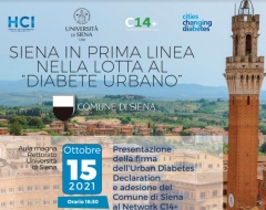 Siena in prima linea nella lotta al diabete urbano