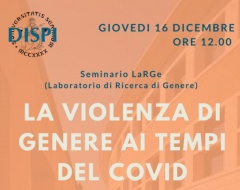 La violenza di genere ai tempi del Covid La violenza di genere ai tempi del Covid