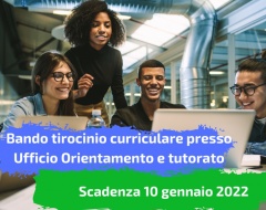  tirocinio formativo all’ufficio Orientamento e tutorato