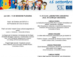 "Giornata europea della lingue" "Giornata europea della lingue"