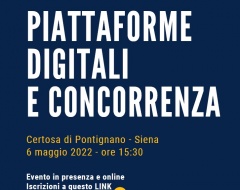 Convegno “Piattaforme digitali e concorrenza” Convegno “Piattaforme digitali e concorrenza”