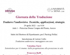 Arezzo: Giornata della Traduzione Arezzo: Giornata della Traduzione