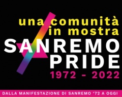 "Una comunità in mostra - Sanremo Pride 1972-2022" "Una comunità in mostra - Sanremo Pride 1972-2022"