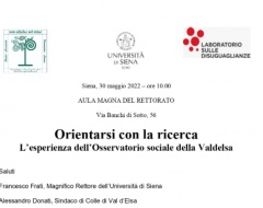 Orientarsi con la ricerca Orientarsi con la ricerca