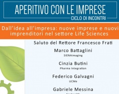 Aperitivo con le imprese: "Dall'idea all'impresa" Aperitivo con le imprese: "Dall'idea all'impresa"