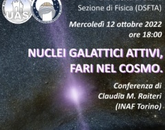 Nuclei galattici attivi, fari nel cosmo Nuclei galattici attivi, fari nel cosmo