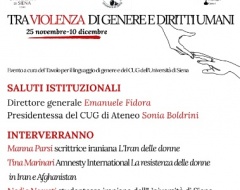 Tra violenza di genere e diritti umani Tra violenza di genere e diritti umani