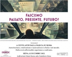 Workshop "A cento anni dalla marcia su Roma"