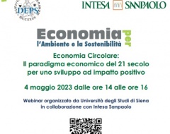 Webinar “Economia Circolare" Webinar “Economia Circolare"