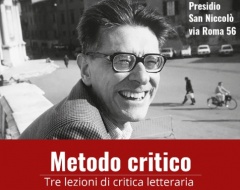 Ciclo di lezioni "Metodo critico" Ciclo di lezioni "Metodo critico"