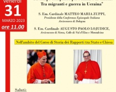 "Un tempo complesso per l’Italia e la Chiesa. Tra migranti e guerra in Ucraina" "Un tempo complesso per l’Italia e la Chiesa. Tra migranti e guerra in Ucraina"