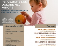 Consenso e percezione del dolore nel minore