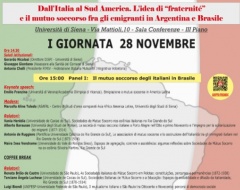 Dall’Italia al Sud America. L’idea di “fraternité” e il mutuo soccorso fra gli emigranti in Argentina e Brasile Dall’Italia al Sud America. L’idea di “fraternité” e il mutuo soccorso fra gli emigranti in Argentina e Brasile