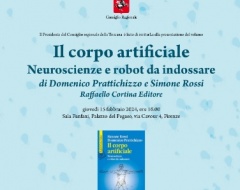 Al Consiglio regionale della Toscana la presentazione del volume "Il corpo artificiale"