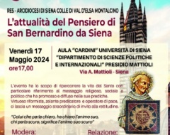 L'attualità del pensiero di San Bernardino da Siena L'attualità del pensiero di San Bernardino da Siena