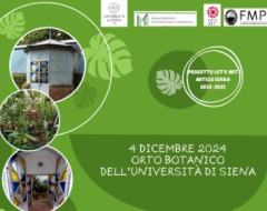Inaugurazione serra Orto botanico dell'Università di Siena