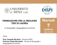 premio di laurea dedicato alla memoria del Prof. Marco Paolo Tucci