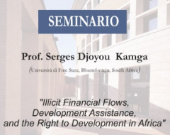 Seminario del Prof. Serges Djoyou Kamga Seminario del Prof. Serges Djoyou Kamga