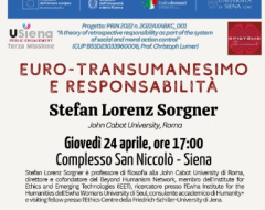 conferenza "Euro-transumanesimo e responsabilità"