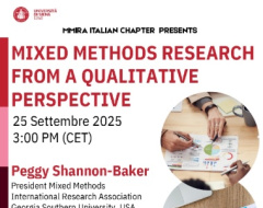 Seminario “Mixed Methods Research From A Qualitative Perspective”