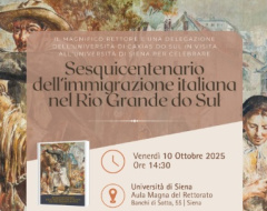 Sesquicentenario dell'emigrazione italiana nel Rio Grande do Sul (Brasile)