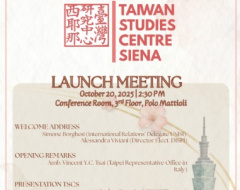 Inaugurazione del Taiwan Studies Centre Siena