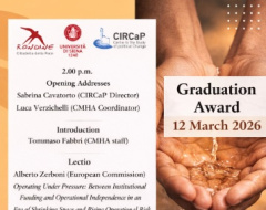 Graduation Award master in "Conflict management and humanitarian action"