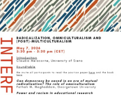 seminario internazionale "Radicalization, Omniculturalism and (Post)-Multiculturalism" seminario internazionale "Radicalization, Omniculturalism and (Post)-Multiculturalism"