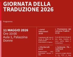 Ad Arezzo la “Giornata della Traduzione 2026”