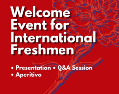 Welcome Event for International Freshmen Welcome Event for International Freshmen