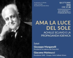 "Ama la luce del sole" - Achille Sclavo e la propaganda igienica "Ama la luce del sole" - Achille Sclavo e la propaganda igienica