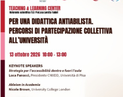 Seminario per una "didattica antiabilista"