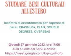 Studiare beni culturali all'estero Studiare beni culturali all'estero