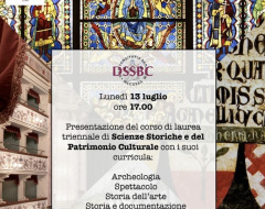 Digital Open Day del corso di laurea triennale in Scienze storiche e del patrimonio culturale
