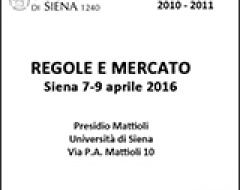 convegno "Regole e mercato"