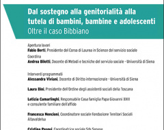 Convegno “Dal sostegno alla genitorialità alla tutela di bambini, bambine e adolescenti"