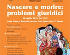 Nascere e morire: problemi giuridici thumb