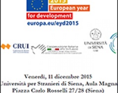 Conferenza "Sustainable Development Goals"