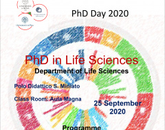 PhD Day 2020 - Dipartimento Scienze della Vita PhD Day 2020 - Dipartimento Scienze della Vita