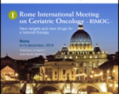 1st Rome International Meeting on Geriatric Oncology