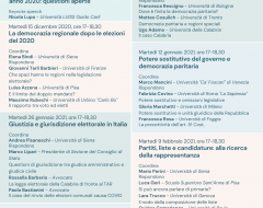 Ciclo di incontri on line “Ripensare la rappresentanza”