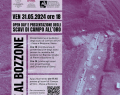 Presentazione al pubblico degli scavi di Campo all'Oro Presentazione al pubblico degli scavi di Campo all'Oro