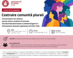 Corso di formazione “Costruire comunità plurali"