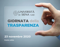 Giornata della trasparenza 2020 Giornata della trasparenza 2020