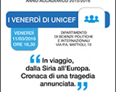i venerdì di unicef