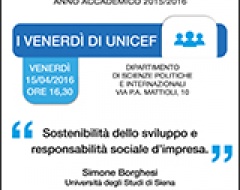 i venerdì di unicef